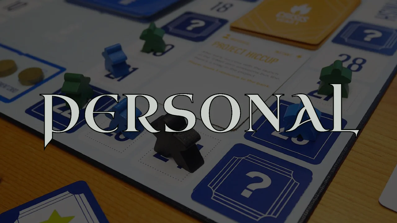Board game for private individuals